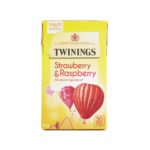 Twinings Strawberry & Raspberry – 20 Single Tea Bags