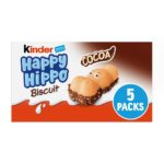 Kinder happy hippo cacao chocolate and hazelnut bisquit bars multipack 5 pack