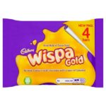 Cadbury Wispa Gold milk chocolate bars 4 pack