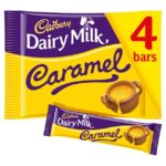 Cadbury Dairy Milk Caramel Multipack x4 148g