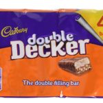 Cadbury double decker  chocolate bars 4 pack