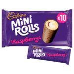 Cadbury rapsberry mini rolls