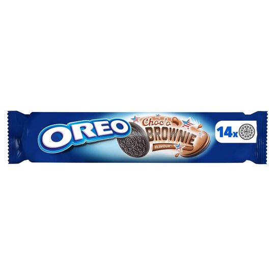 Oreo Choco Brownie Flavour Cookies 154G