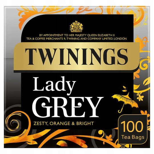 Twinings Lady Grey 100 Tea Bags