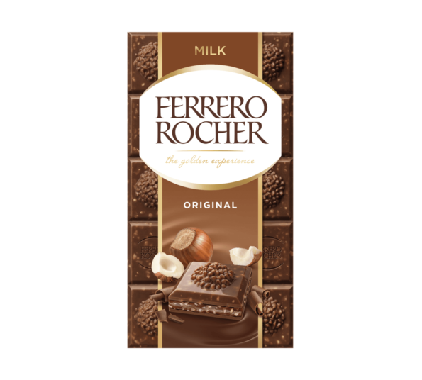 Ferrero Rocher Original Milk Chocolate Bar