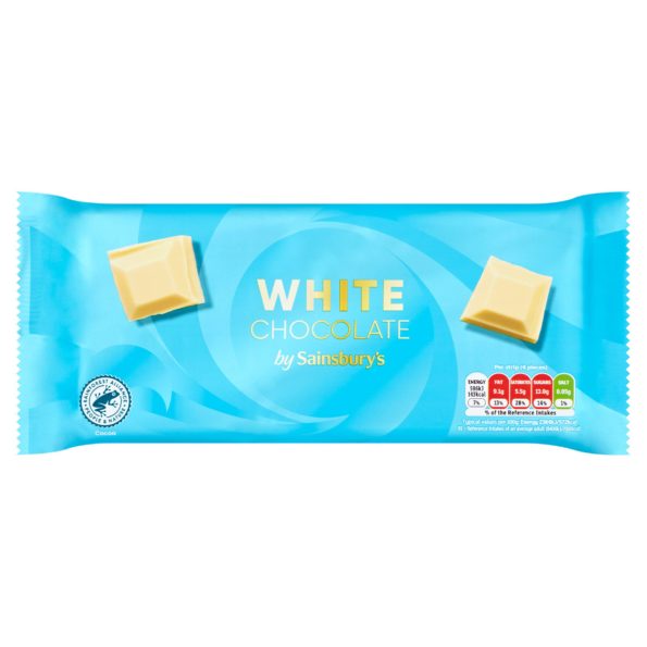 Sainsbury’s White Chocolate 200g