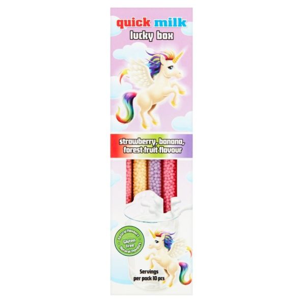 Quick Milk Magic Sippers Unicorn Lucky Box