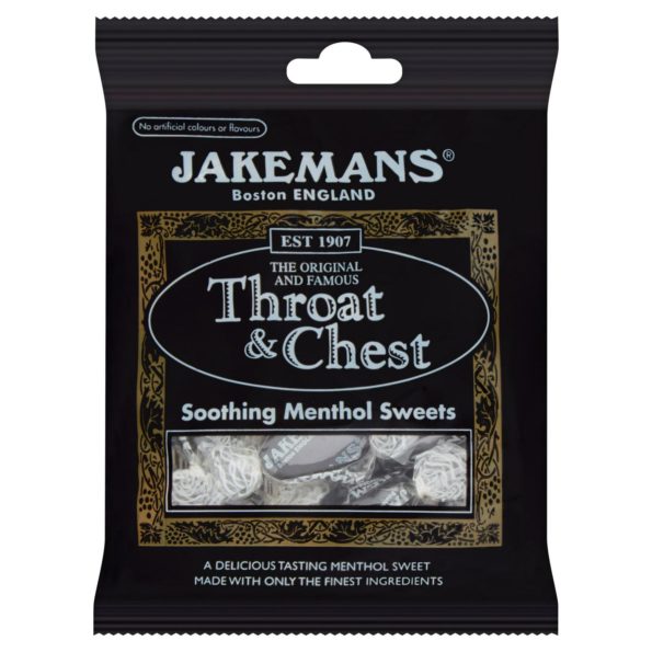 Jakemans Throat & Chest Lozenges 100g