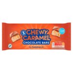 Sainsbury’s Chewy Caramel Chocolate Bars 5x36g