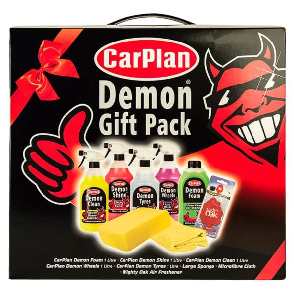 CarPlan Demon Car Cleaning Gift Pack