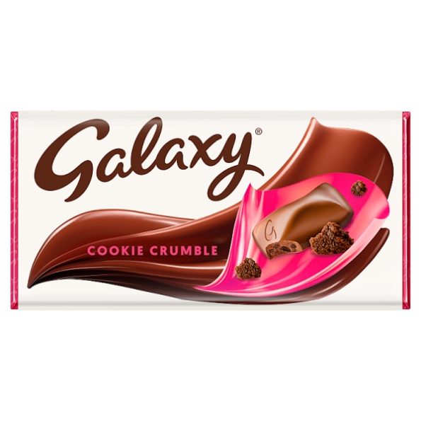 Galaxy Cookie Crumble Chocolate Bar (114 g)