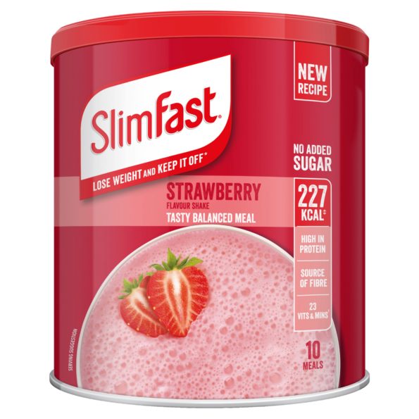 Slimfast Strawberry Flavour Shake 365G