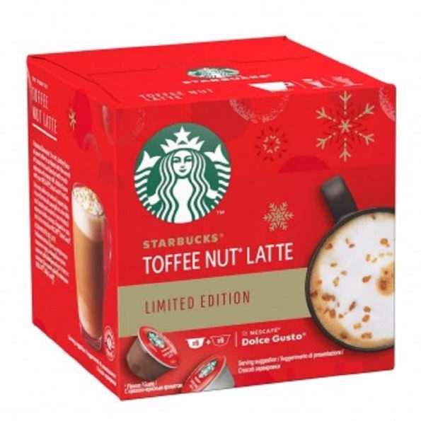 STARBUCKS Nescafe Toffee Nut Latte Limited Edition 12pcs
