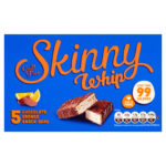 Skinny Whip Chocolate Orange Snack Bars 125g