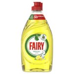 Fairy Washing Up Liquid Lemon 383ml