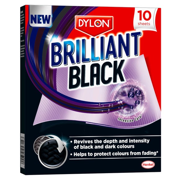 Dylon Brilliant Black Sheets 10pcs