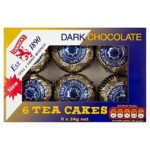 Tunnock’s Tea Cakes Dark Chocolate 6 x 24g