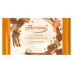 Thorntons Bites Caramel Shortcakes Milk Chocolate 10 Pack