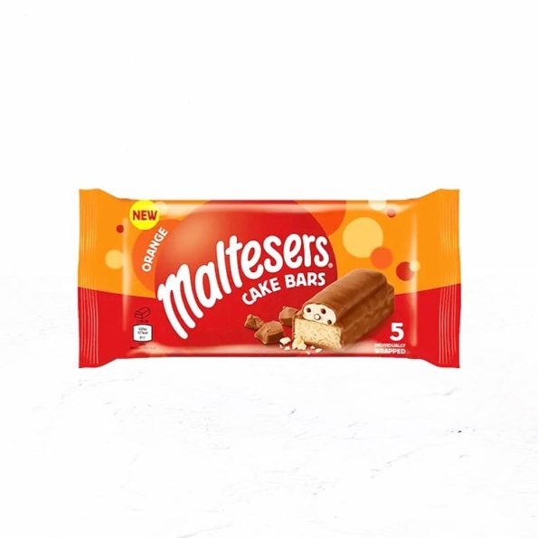 Maltesers 5 Orange Cake Bars