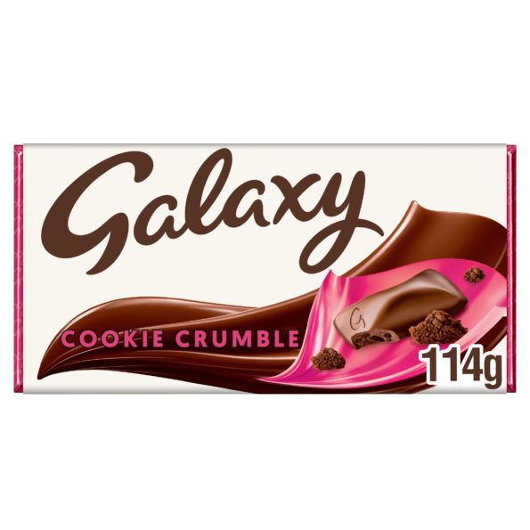 Galaxy Chocolate Cookie Crumble 114g