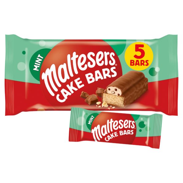 Maltesers Mint Cake Bars 5 pcs