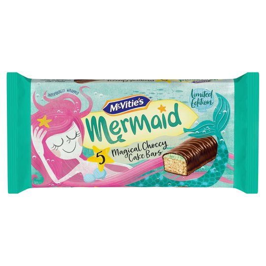 McVities Mermaid Cake Bar 5pcs