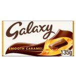 Galaxy Smooth Caramel & Milk Chocolate Bar 135g
