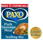 Paxo Pork Sausages Meat Flavour Stuffing Mix 170G