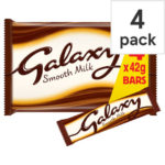 Galaxy Milk 4 Pack 168 G