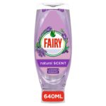 Fairy Washing Up Liquid Natural Lavender & Rosemary 640Ml