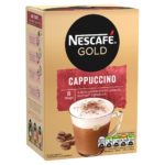Nescafe Gold Cappuccino Instant Coffee 8 pcs