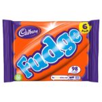 Cadbury fudge  bars 6 pack