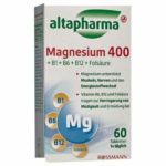 altapharma Magnesium 400 +B1 +B6 +B12 + folic acid