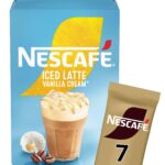 Nescafe Gold Iced Latte Vanilla Cream Instant Coffee 7x15g