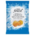 Tesco Finest Lightly Sea Salted Crinkle Cut Crisps 150G