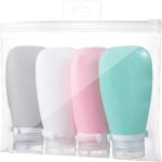 ALTcompluser Set of 4 90 ml Silicone Travel Bottles