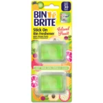 Bin Brite Self Adhesive Island Fruit Scented Bin Fresheners – 2pcs